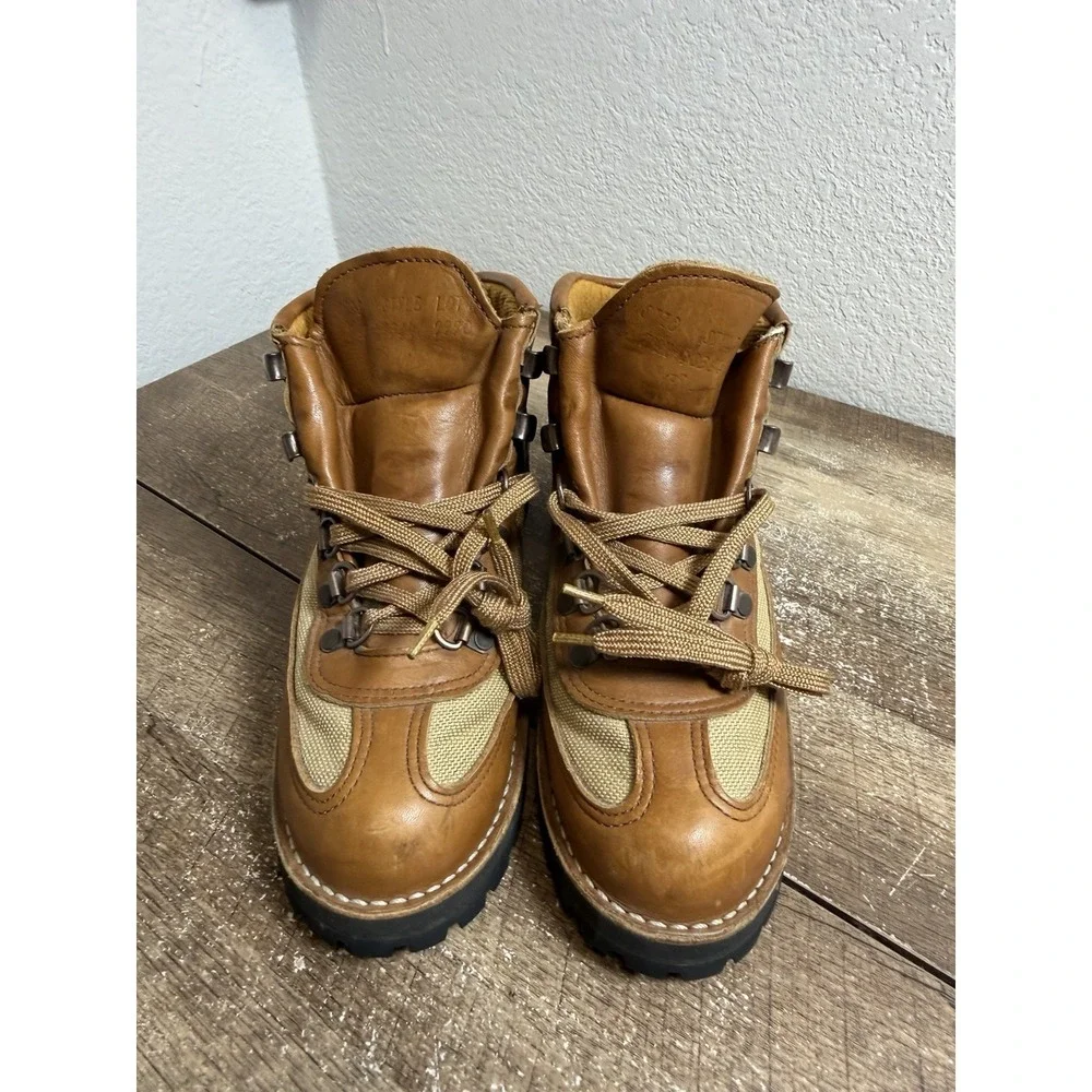 DANNER FEATHER LIGHT REVIVAL Retro GTX HIKING HUNTING WORK BOOTS Mens Sz‎ 7.5